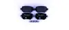 Комплект тормозных колодок, дисковый тормоз HELLA PAGID 8DB355021911 (фото 1)