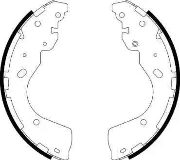Комплект тормозных колодок HELLA PAGID 8DB355022241