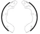 HELLA SUZUKI Колодки гальмівні барабанні SX4 06- HELLA PAGID 8DB355022581 (фото 1)