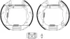 Комплект тормозных колодок HELLA PAGID 8DB355022621 (фото 1)