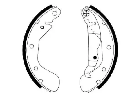 Комплект тормозных колодок HELLA PAGID 8DB355022691