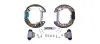 Комплект тормозных колодок HELLA PAGID 8DB355022781 (фото 1)