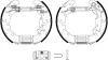 Комплект тормозных колодок HELLA PAGID 8DB355022971 (фото 2)
