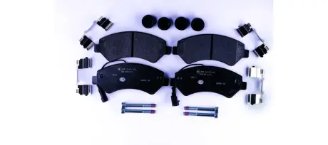 Комплект тормозных колодок, дисковый тормоз HELLA PAGID 8DB355023011
