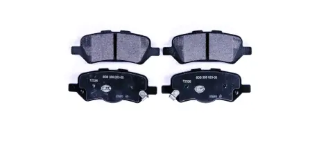 Гальмівні колодки дискові зад. Toyota Venza 12- HELLA PAGID 8DB 355 023-051