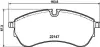 Гальмівні колодки MAN TGEVW Crafter 2.0D 09.16- HELLA PAGID 8DB 355 032-921 (фото 1)