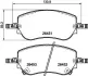 Комплект дискових гальмівних колодок HELLA PAGID 8DB355043861 (фото 1)