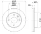 Тормозной диск HELLA PAGID 8DD355100531 (фото 4)