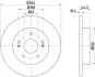 Тормозной диск HELLA PAGID 8DD355103541 (фото 1)
