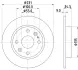 Тормозной диск HELLA PAGID 8DD355106471 (фото 4)