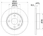 Тормозной диск HELLA PAGID 8DD355108251 (фото 4)