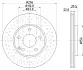 Тормозной диск HELLA PAGID 8DD355110211 (фото 4)