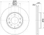 Тормозной диск HELLA PAGID 8DD355110361 (фото 4)