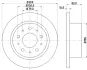 Тормозной диск HELLA PAGID 8DD355113731 (фото 4)