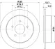 Тормозной диск HELLA PAGID 8DD355114771 (фото 4)