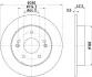 Тормозной диск HELLA PAGID 8DD355115021 (фото 1)