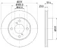 Тормозной диск HELLA PAGID 8DD355116501 (фото 4)