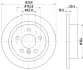 HELLA PRO MINI гальмівний диск MINI Cooper, MINI One, MINI Cooper SD HELLA PAGID 8DD355123491 (фото 4)
