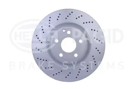 HELLA PRO HIGH CARBON DB гальмівний диск передн. C218, X218 HELLA PAGID 8DD355126381