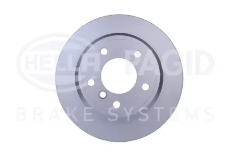 HELLA PRO HIGH CARBON BMW диск гальмівний задн. E39 2,0-2,5 (298*8,4) HELLA PAGID 8DD355127271