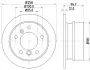 HELLA PRO HIGH CARBON DB диск гальмівний задн. Sprinter VW LT 96- (258*12) HELLA PAGID 8DD355128401 (фото 4)