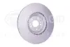 HELLA PRO HIGH CARBON DB диск гальмівний передн. GL X164 06- HELLA PAGID 8DD355128941 (фото 3)