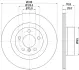 Диск гальмівний зад. BMW X3 (F25), X4 (F26) 2.0D-3.0 10- HELLA PAGID 8DD 355 129-811 (фото 4)