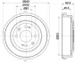 Тормозной барабан HELLA PAGID 8DT355300231 (фото 4)