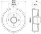 Тормозной барабан HELLA PAGID 8DT355300641 (фото 4)