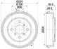 Тормозной барабан HELLA PAGID 8DT355301011 (фото 1)
