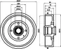 Тормозной барабан HELLA PAGID 8DT355301411 (фото 1)