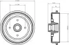 Тормозной барабан HELLA PAGID 8DT355301461 (фото 1)