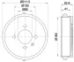 Тормозной барабан HELLA PAGID 8DT355301561 (фото 4)