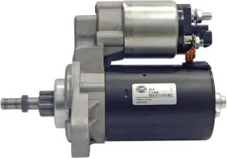 HELLA VW стартер Golf, Passat, Sharan, Skoda, Audi, Seat HELLA PAGID 8EA011610481