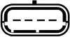 Витратомір повітря (4 конт.) FIAT SCUDO/FORD FOCUS II 2.0D/2.2D 02- HELLA PAGID 8ET009142431 (фото 2)