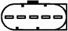 HELLA AUDI витратомір повітря 1,8 VW 1,2TDI/1,8/2,0i SKODA 1,8/2,0 SEAT HELLA PAGID 8ET009142711 (фото 2)