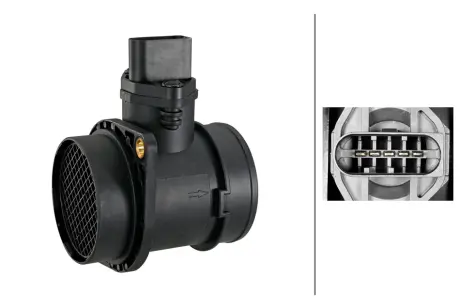 HELLA VW Витратомір повітря Audi A3/4/6,Seat,Skoda Octavia,Golf IV,Passat 1.8T 95- HELLA PAGID 8ET009149031