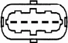 Витратомір повітря FORD Focus II 04-11. MONDEO IV 07-15. Kuga 08-13. S-MAX 06-15. VOLVO V70 07-16 HELLA PAGID 8ET009149-071 (фото 2)