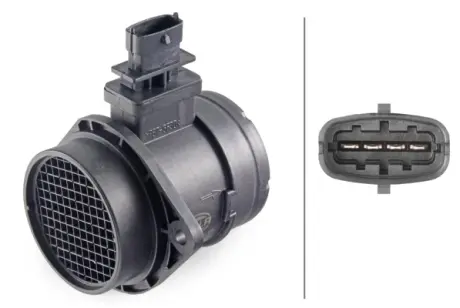 HELLA FIAT Витратомір повітря Fiorono 1.3D HELLA PAGID 8ET358095191