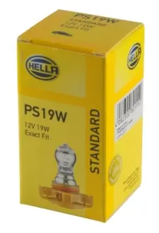 HELLA PS19W 12V 19W Лампа розжарювання STANDART HELLA PAGID 8GA223569021