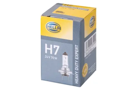 HELLA H7DP 24V 70W Автолампа **HEAVY DUTY EXPERT** LONGER LIFETIME, VIBRATION RESISTANT HELLA PAGID 8GH007157231
