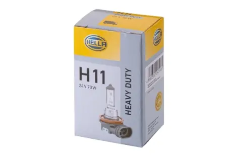 Лампа розжарювання HEAVY DUTY H11 24V 70W PGJ19-2 HELLA PAGID 8GH008358241