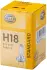 HELLA H18 12V 65W Лампа розжарювання (цоколь PY26d-1) STANDARD HELLA PAGID 8GH217337101 (фото 1)
