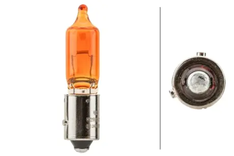 HELLA HY21W 12V 21W Лампа розжарювання вказівника повороту (жовтий) STANDARD HELLA PAGID 8GH223498821
