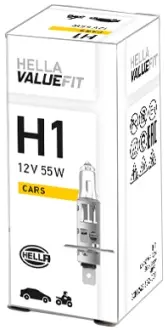 Лампа 12V H1 55W P14.5s VALUEFIT HELLA PAGID 8GH 242 632-001