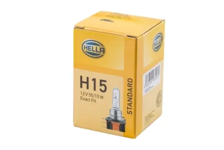 Лампа 12V H15 15/55W PGJ23t-1 HELLA PAGID 8GJ168119001