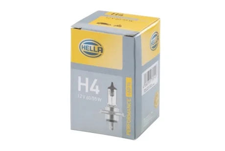 HELLA H4 12V 60/65W Лампа розжарювання PLUS 60% HELLA PAGID 8GJ223498221