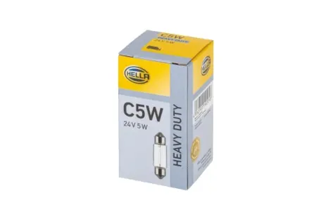 Лампа розжарювання C5W. 24 V. SV 8.5 HELLA PAGID 8GM 002 092-241