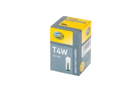 HELLA T4W Heavy Duty 24V 4W автолампа HELLA PAGID 8GP002067261