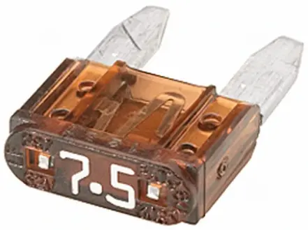 HELLA Запобіжник MINI 7.5A (коричневий) HELLA PAGID 8JS728596111